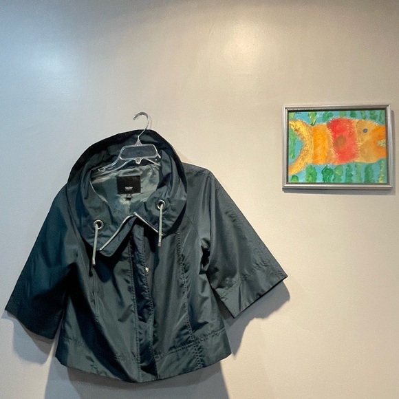 Mossimo Teal Hooded Jacket - Picture 2 of 8